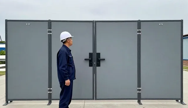 防护密闭门在管网工程施工中的使用与维护要点